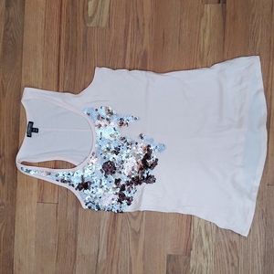 Express Sequin Tank Top Size XS